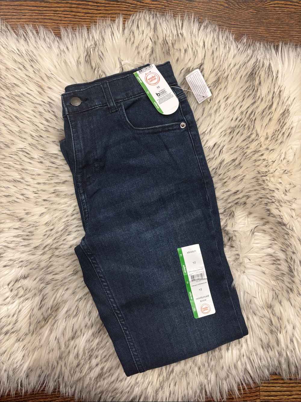 NWT WN Boys Straight Fit Denim Jeans (12 Straight)